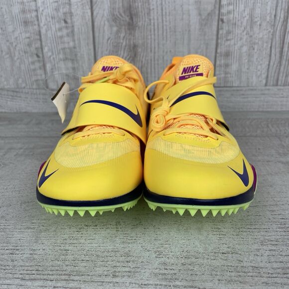 Nike Pole Vault PV Elite Men’s 9 Citron Pulse Volt Ice Track Spikes FZ9649-800 main image 9